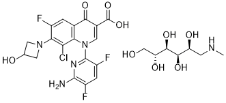 DELAFLOXACIN MEGLUMINE 352458-37-8